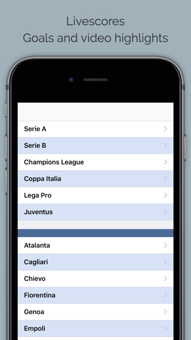Emulate iPhone app Live scores for Juventus using MyAndroid Emulate iPhone app Live scores for Juventus using MyAndroid