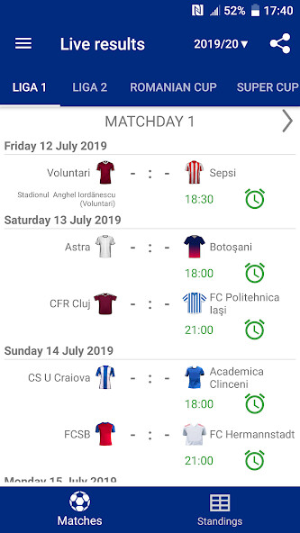 Run android online APK Live Scores for Liga 1 Romania from MyAndroid or emulate Live Scores for Liga 1 Romania using MyAndroid Run android online APK Live Scores for Liga 1 Romania from MyAndroid or emulate Live Scores for Liga 1 Romania using MyAndroid