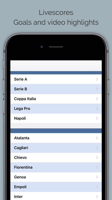 Emulate iPhone app Live Scores for Napoli using MyAndroid Emulate iPhone app Live Scores for Napoli using MyAndroid