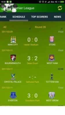 Emulate Android APK Livescore Soccer