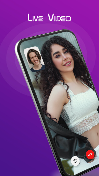 Emulate iPhone app Live Talk - Private Video Chat using MyAndroid