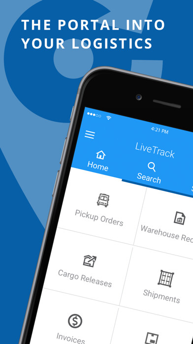Emulate iPhone app LiveTrack by Magaya using MyAndroid