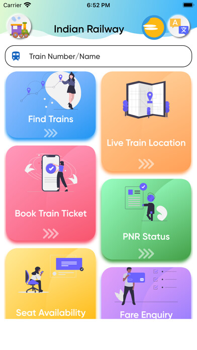 Emulate iPhone app Live Train Location : My Train using MyAndroid