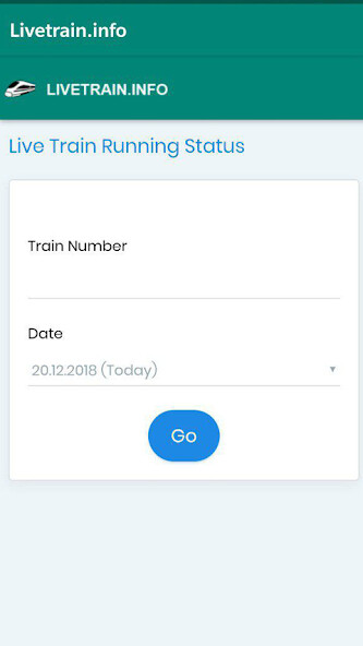 Run android online APK LiveTrian.Info - Live Train Running Status from MyAndroid or emulate LiveTrian.Info - Live Train Running Status using MyAndroid Run android online APK LiveTrian.Info - Live Train Running Status from MyAndroid or emulate LiveTrian.Info - Live Train Running Status using MyAndroid