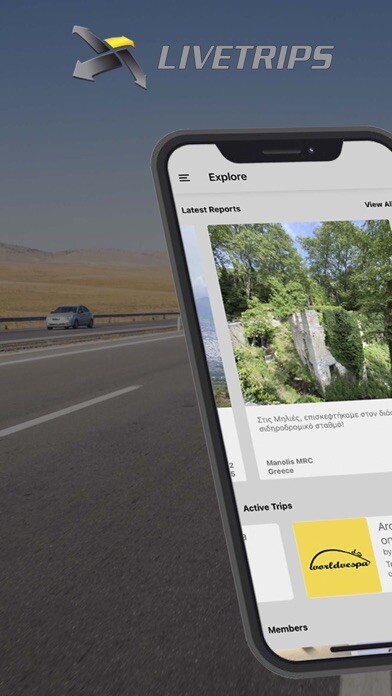 Emulate iPhone app LIVETRIPS using MyAndroid
