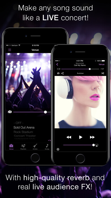 Emulate iPhone app LiveTunes - Concert FX Player using MyAndroid Emulate iPhone app LiveTunes - Concert FX Player using MyAndroid