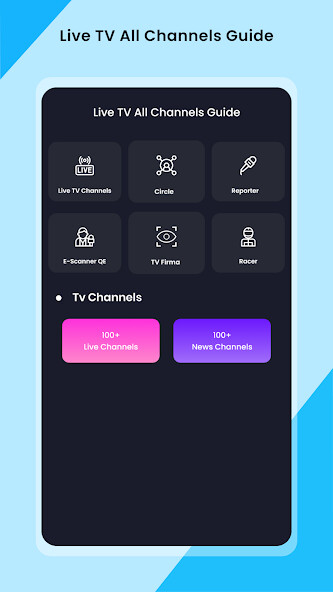 Run android online APK Live Tv All Channels guide from MyAndroid or emulate Live Tv All Channels guide using MyAndroid