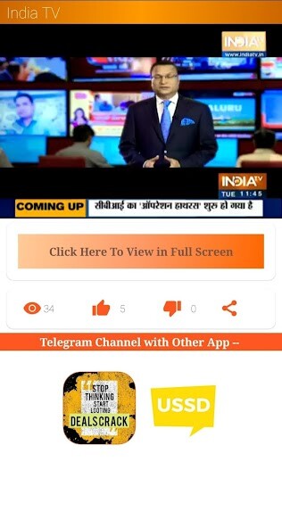 Run android online APK Live Tv Hindi News from MyAndroid or emulate Live Tv Hindi News using MyAndroid Run android online APK Live Tv Hindi News from MyAndroid or emulate Live Tv Hindi News using MyAndroid