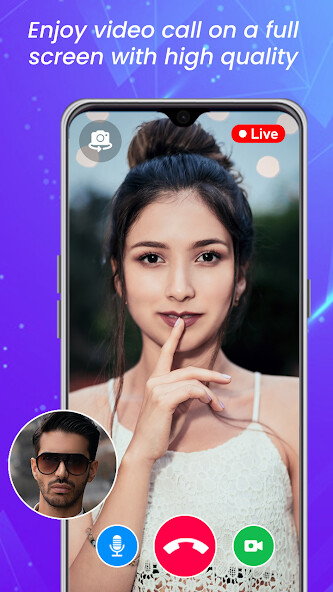 Run android online APK Live Video Call - Random Video Chat with Live Talk from MyAndroid or emulate Live Video Call - Random Video Chat with Live Talk using MyAndroid