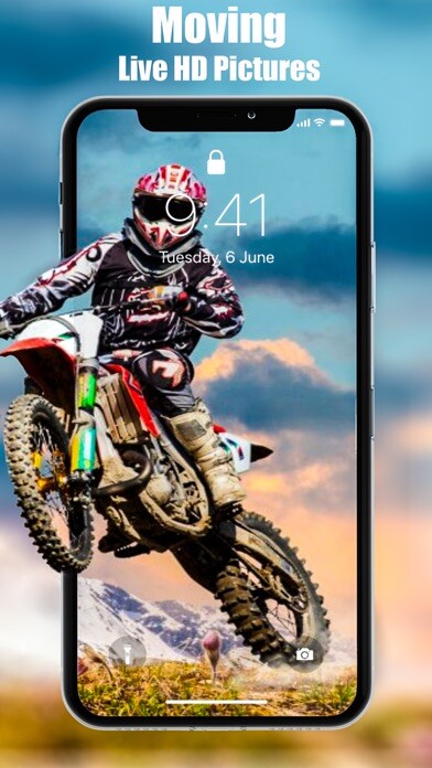 Emulate iPhone app Live Wallpaper - 3D Wallpapers using MyAndroid