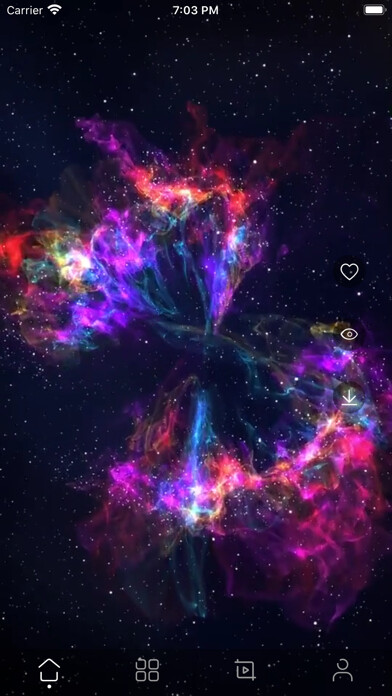 Emulate iPhone app LiveWallpaper-CustomWallpaper using MyAndroid