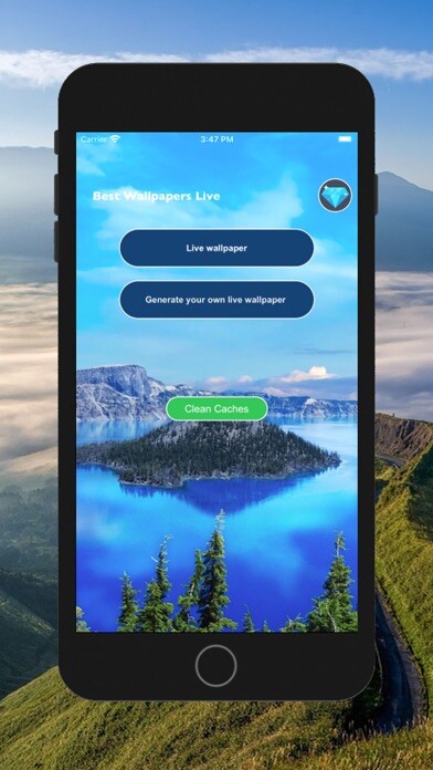 Emulate iPhone app Live Wallpaper eLive using MyAndroid