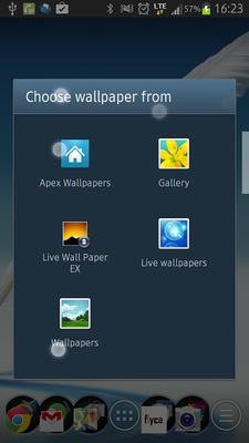 Emulate Android APK Live Wall Paper EX Emulate Android APK Live Wall Paper EX