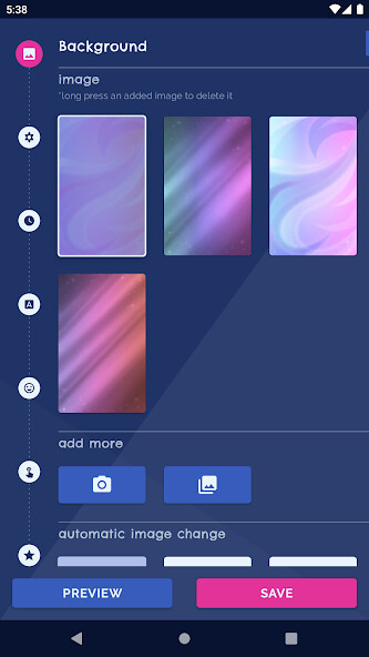 Emulate Android APK Live Wallpaper for Galaxy J7