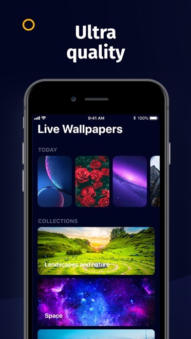 Emulate iPhone app Live wallpaper - Moving Themes using MyAndroid