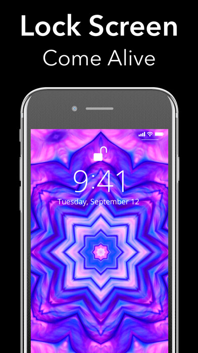 Emulate iPhone app Live Wallpapers 4k using MyAndroid