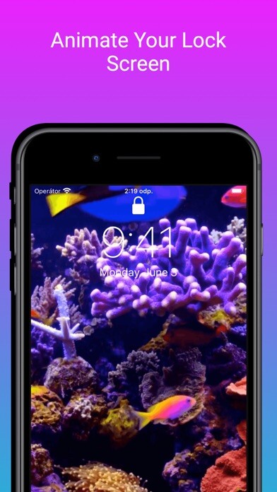Emulate iPhone app Live Wallpapers 4K UHD using MyAndroid