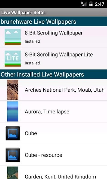 Emulate Android APK Live Wallpaper Setter Emulate Android APK Live Wallpaper Setter