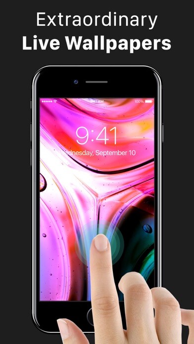 Emulate iPhone app Live Wallpapers Forever using MyAndroid