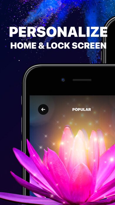 Emulate iPhone app Live Wallpaper & Wallpapers HD using MyAndroid