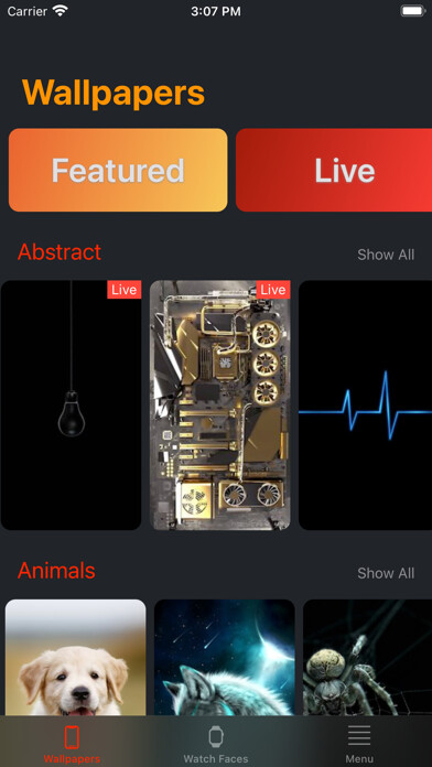 Emulate iPhone app Live Watch Faces 3D Wallpapers using MyAndroid Emulate iPhone app Live Watch Faces 3D Wallpapers using MyAndroid