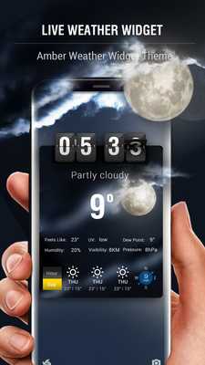 Emulate Android APK Live weather widget for android Emulate Android APK Live weather widget for android