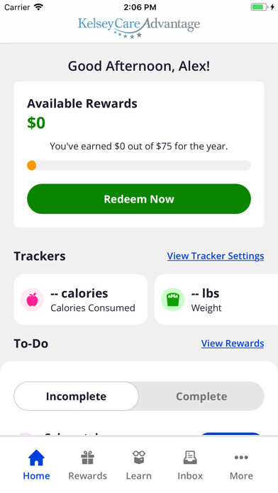 Emulate iPhone app Live Well KelseyCare Advantage using MyAndroid