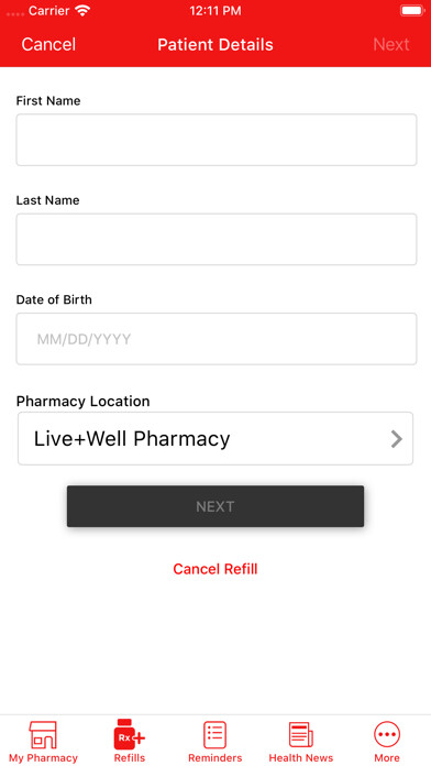 Emulate iPhone app Live+Well Pharmacy using MyAndroid Emulate iPhone app Live+Well Pharmacy using MyAndroid