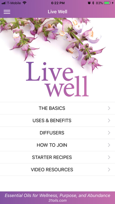 Emulate iPhone app Live Well with Young Living using MyAndroid Emulate iPhone app Live Well with Young Living using MyAndroid