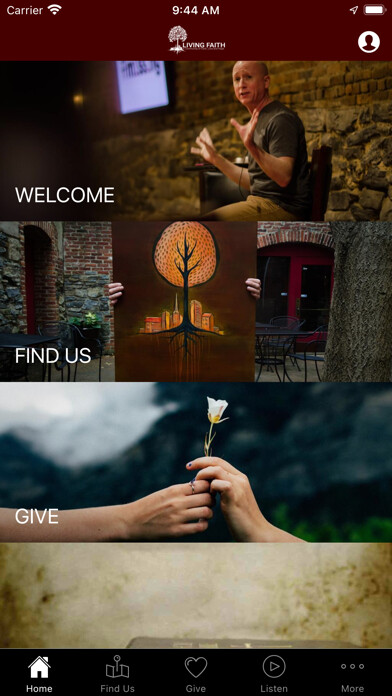 Emulate iPhone app Living Faith - Lancaster using MyAndroid Emulate iPhone app Living Faith - Lancaster using MyAndroid