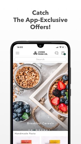Run android online APK Living Food from MyAndroid or emulate Living Food using MyAndroid