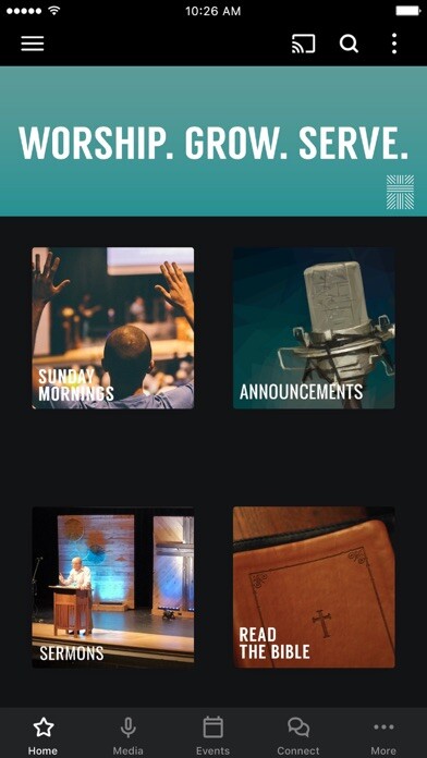 Emulate iPhone app Living Grace Bakersfield using MyAndroid Emulate iPhone app Living Grace Bakersfield using MyAndroid