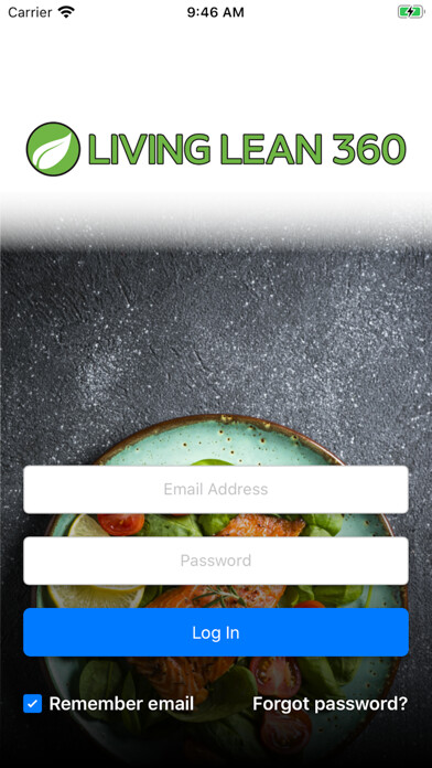 Emulate iPhone app Living Lean 360 using MyAndroid