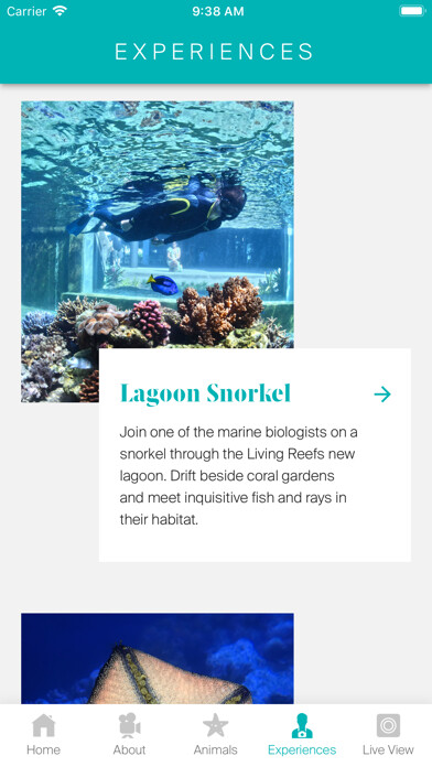 Emulate iPhone app Living Reef - Daydream Island using MyAndroid