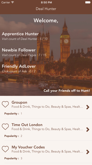 Emulate iPhone app Living Social UK Feel Unique Not On The Highstreet using MyAndroid Emulate iPhone app Living Social UK Feel Unique Not On The Highstreet using MyAndroid