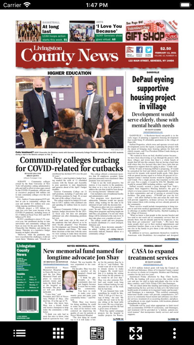 Emulate iPhone app Livingston County News using MyAndroid Emulate iPhone app Livingston County News using MyAndroid