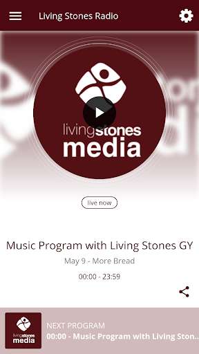 Run android online APK Living Stones Radio from MyAndroid or emulate Living Stones Radio using MyAndroid