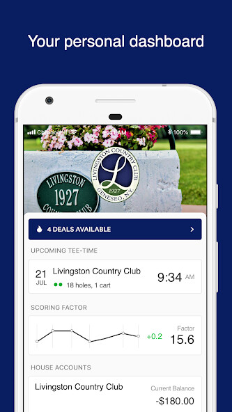 Run android online APK Livingston Golf Course from MyAndroid or emulate Livingston Golf Course using MyAndroid