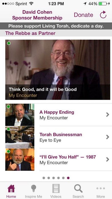 Emulate iPhone app Living Torah using MyAndroid Emulate iPhone app Living Torah using MyAndroid
