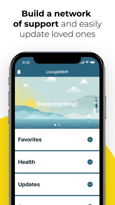 Emulate iPhone app LivingWith™: Cancer support using MyAndroid Emulate iPhone app LivingWith™: Cancer support using MyAndroid