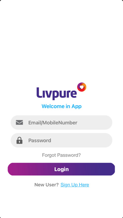 Emulate iPhone app Livpure water purifier app using MyAndroid Emulate iPhone app Livpure water purifier app using MyAndroid