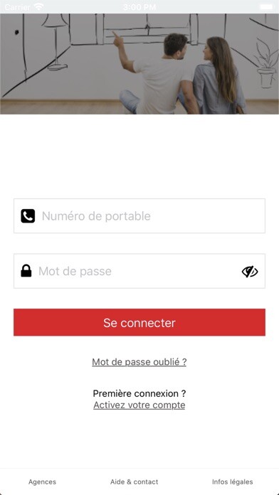 Emulate iPhone app Livret Actual using MyAndroid