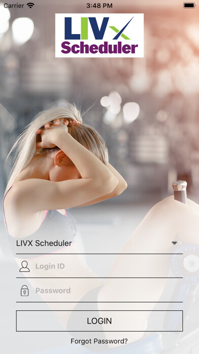 Emulate iPhone app LivX Scheduler using MyAndroid