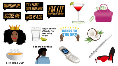 Emulate iPhone app Lizzo: Coconut Oil Sticker Pack using MyAndroid Emulate iPhone app Lizzo: Coconut Oil Sticker Pack using MyAndroid