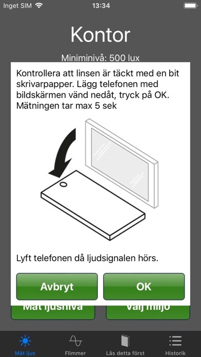 Emulate iPhone app Ljus using MyAndroid Emulate iPhone app Ljus using MyAndroid