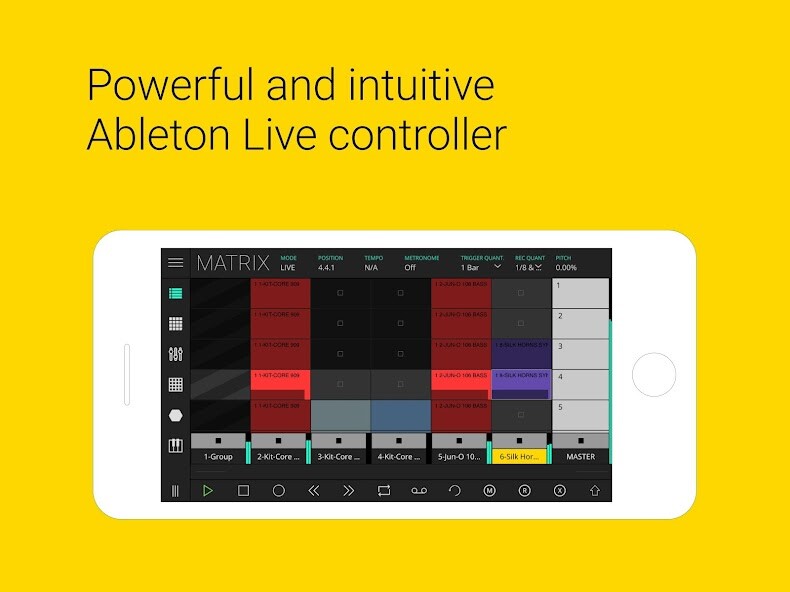 Run android online APK LK - Ableton  Midi Controller from MyAndroid or emulate LK - Ableton  Midi Controller using MyAndroid