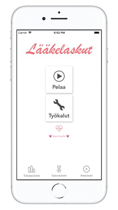 Emulate iPhone app Lääkelaskut using MyAndroid