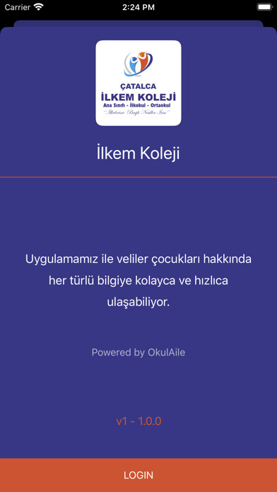 Emulate iPhone app İlkem Koleji using MyAndroid Emulate iPhone app İlkem Koleji using MyAndroid