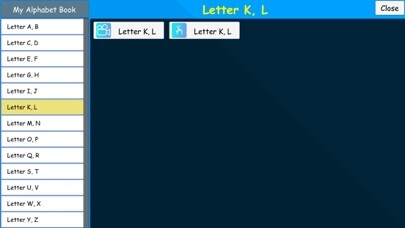 Emulate iPhone app LKG Alphabet Book using MyAndroid Emulate iPhone app LKG Alphabet Book using MyAndroid