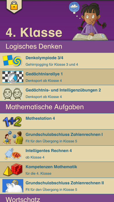 Emulate iPhone app LÜK Schul-App 4. Klasse using MyAndroid Emulate iPhone app LÜK Schul-App 4. Klasse using MyAndroid